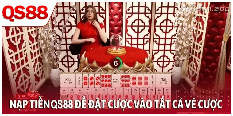 Hướng dẫn nạp tiền tại QS88 để bổ sung số dư và tham gia các sảnh chơi